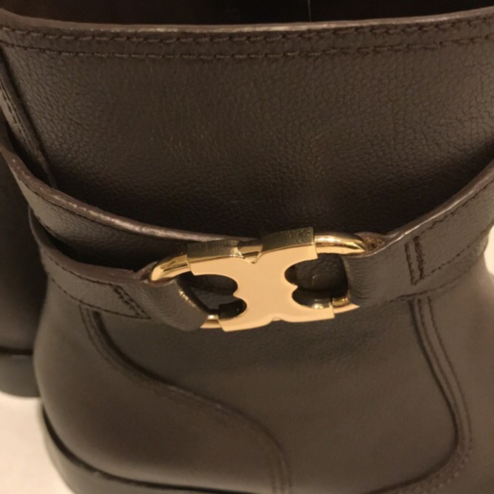 Tory Burch Gemini Link Leather Boots - Picture 3 of 8